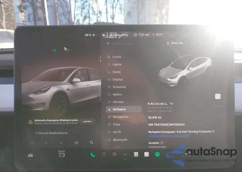2022 Tesla Model Y Long Range Dual Motor All-Wheel Drive from USA, damaged, VIN 7SAYGAEE3NF558560